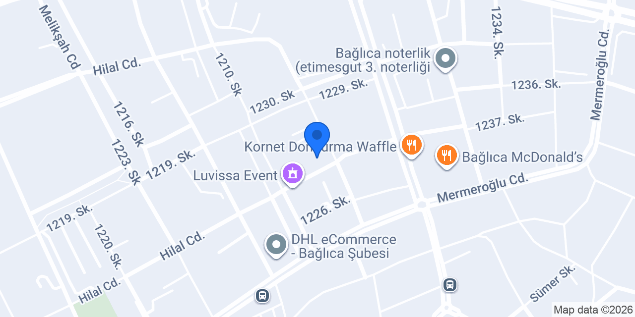 Bağlıca Kız Öğrenci Yurdu konumu