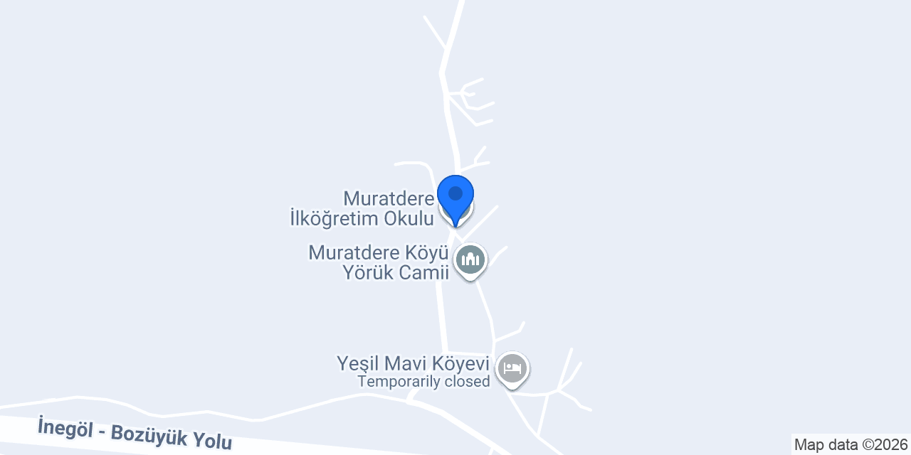 Muratdere İlköğretim Okulu konumu