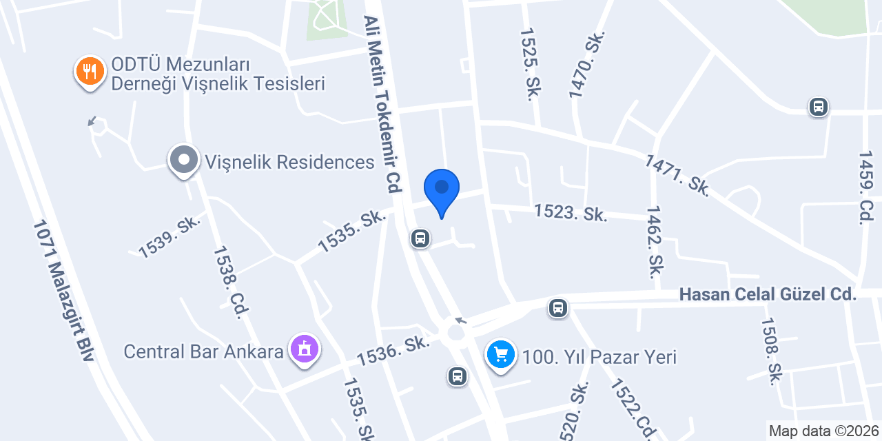 Yeni Naz Eczanesi konumu