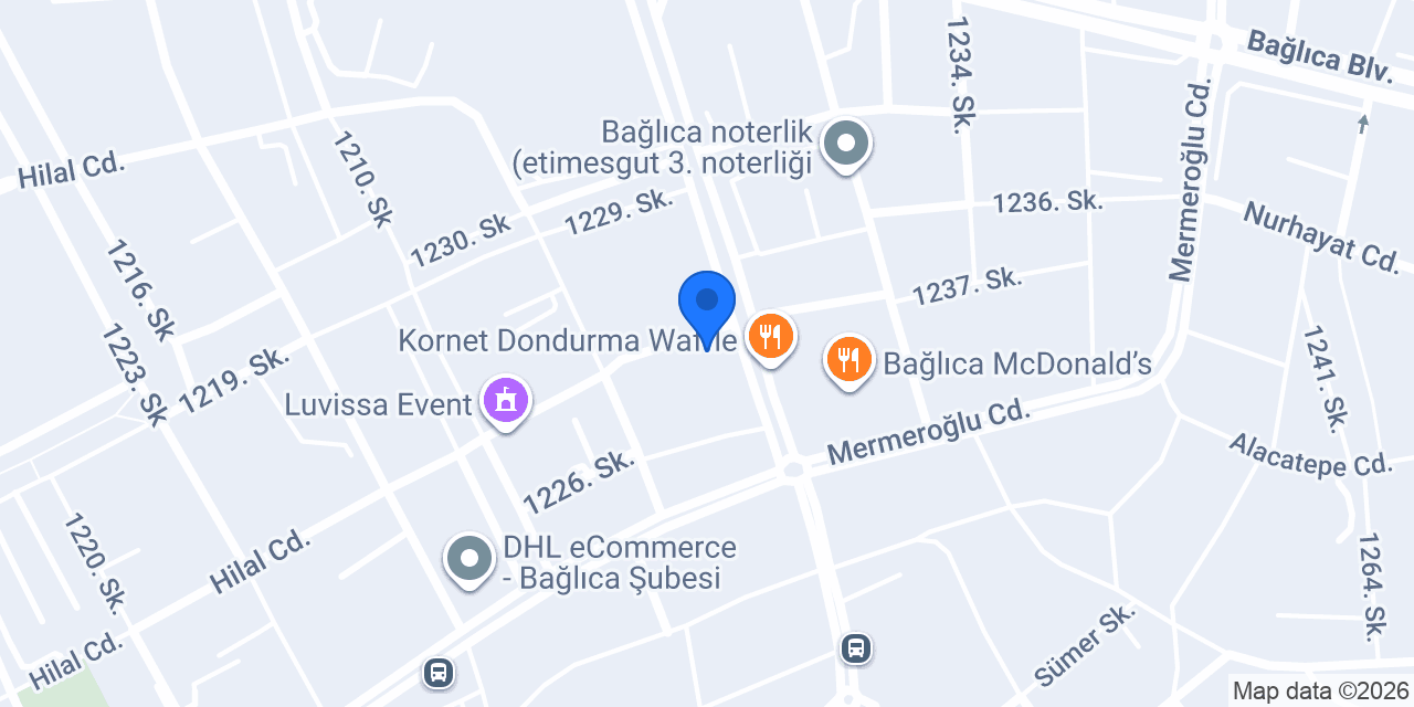 Bağlıca Bisiklet konumu