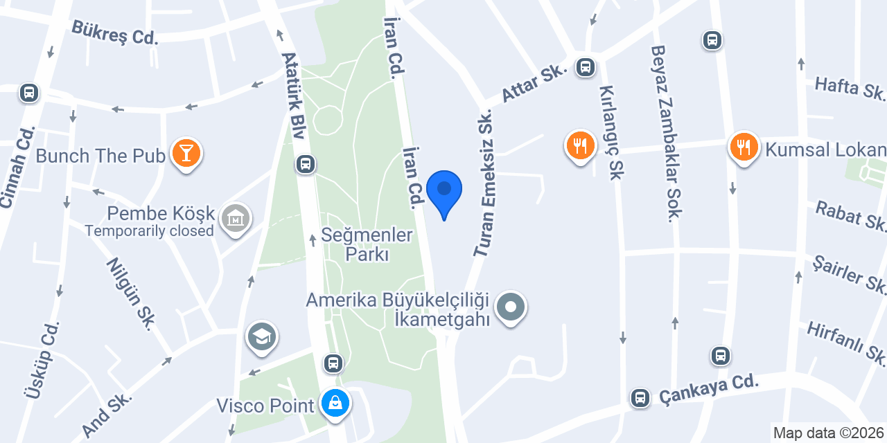 FREA Mimarlık konumu