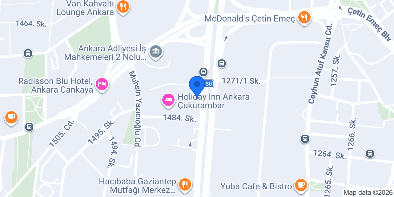 Bayram Usta Yaprak Kebap konumu
