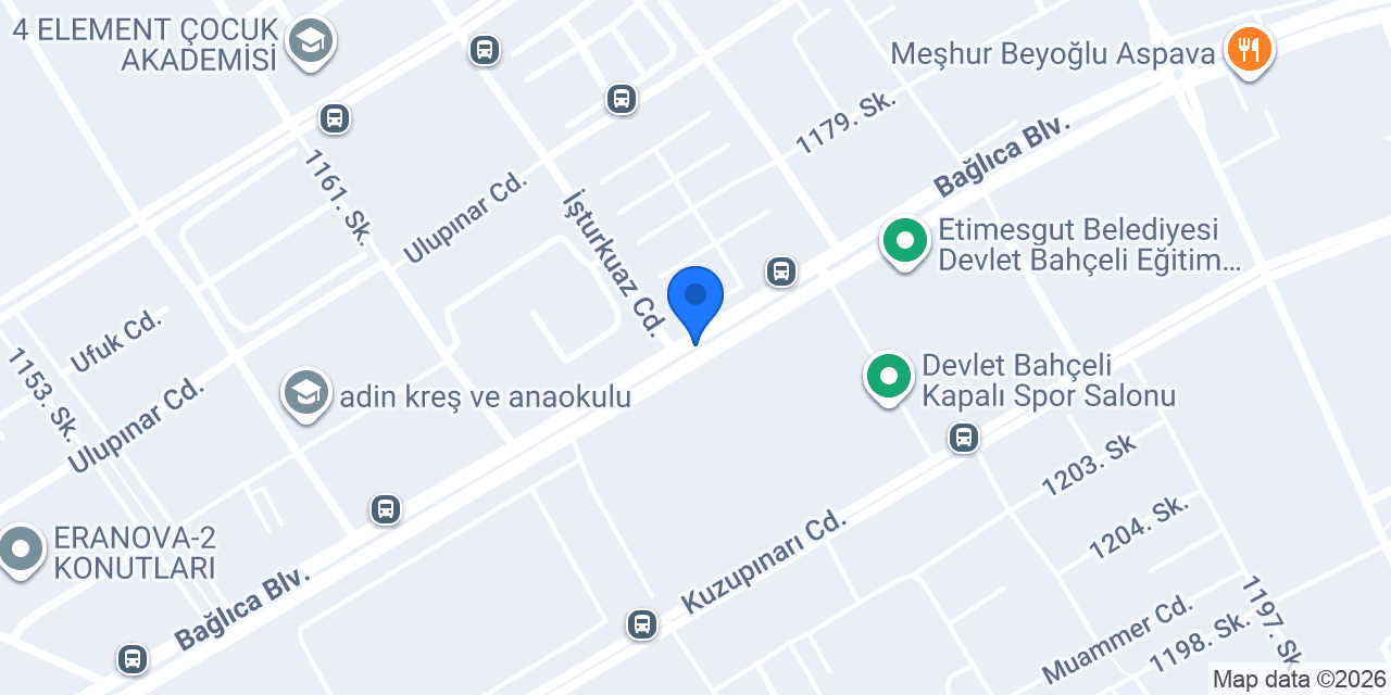 Çevik Tesisat konumu