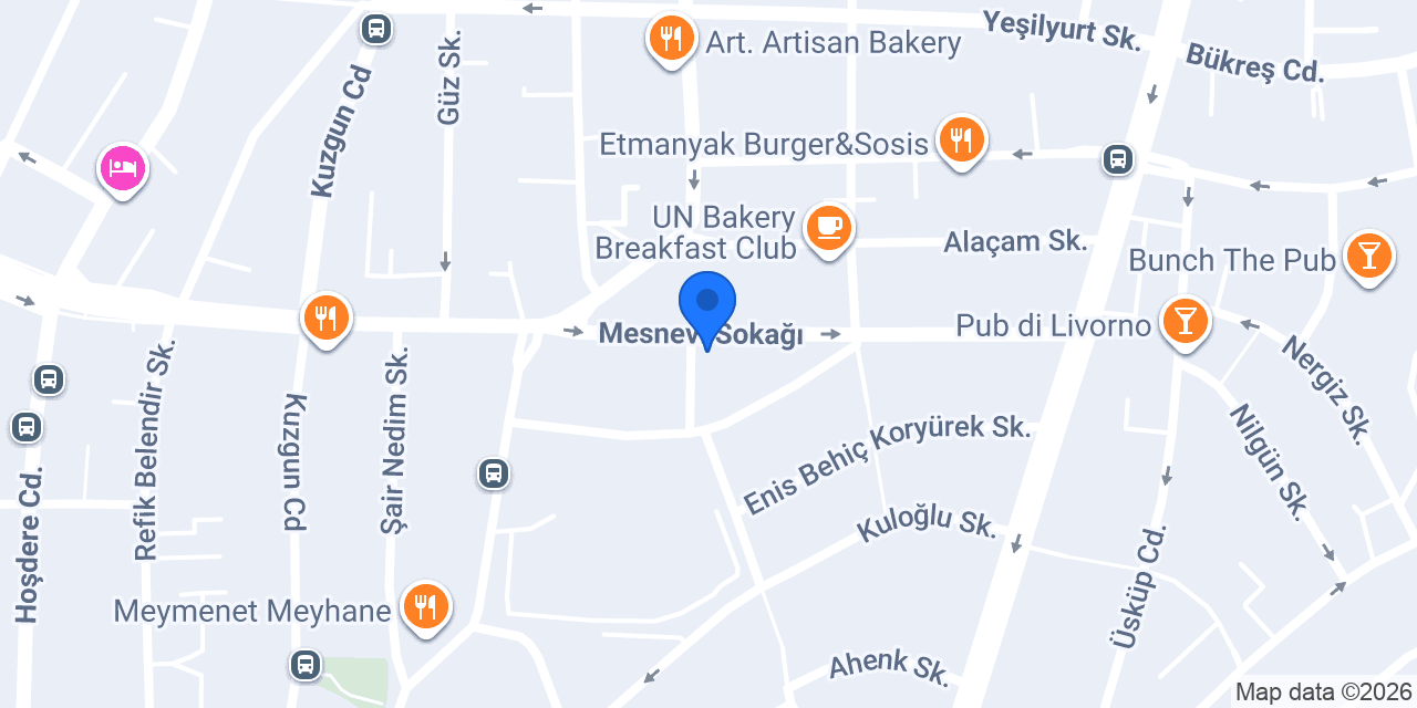 Kafe Kavil konumu