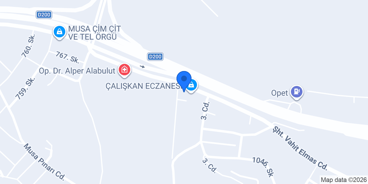 Itır Eczanesi konumu