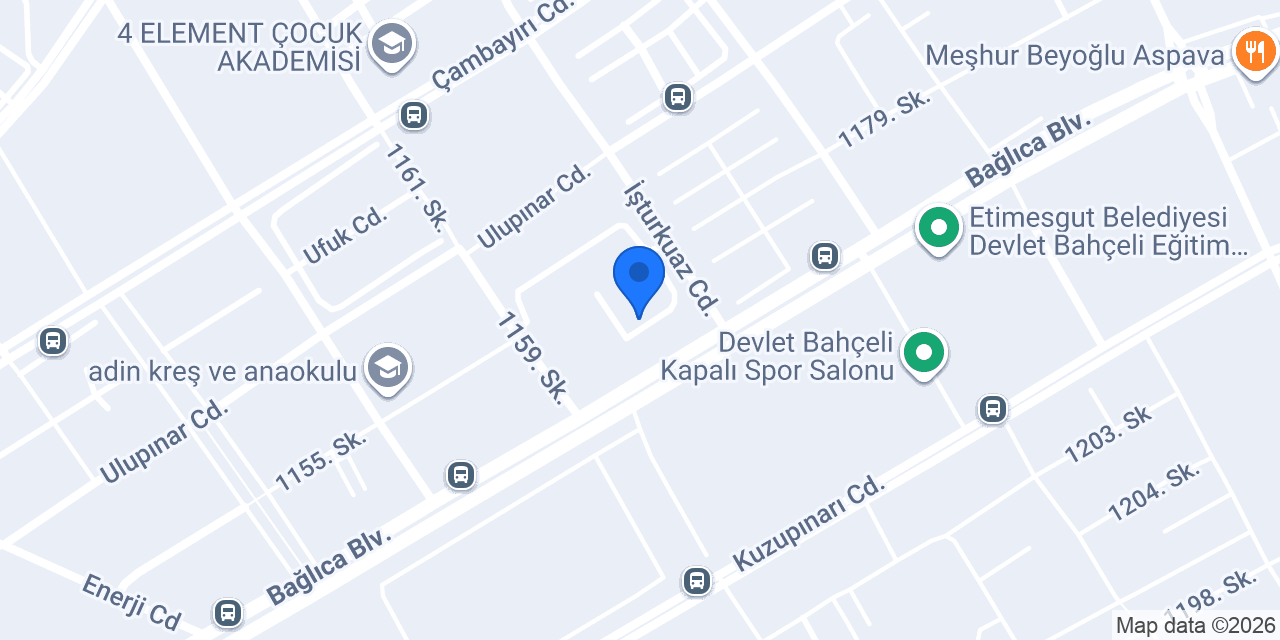 BAĞLICA STOR PERDE & HALI YIKAMA konumu