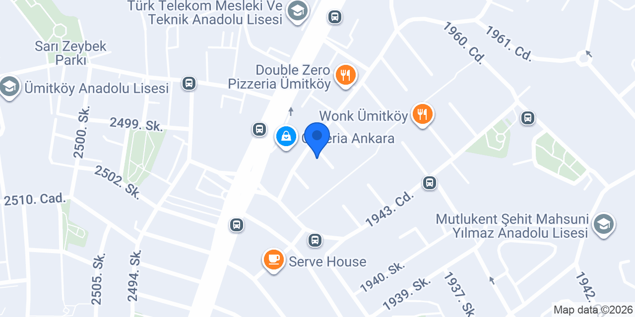 Ye-An Pide Ümitköy konumu