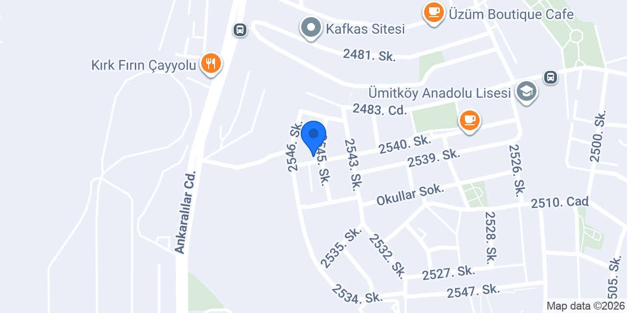 BAŞKENT YILDIZLARI HAVACILIK VE EĞİTİM AŞ konumu