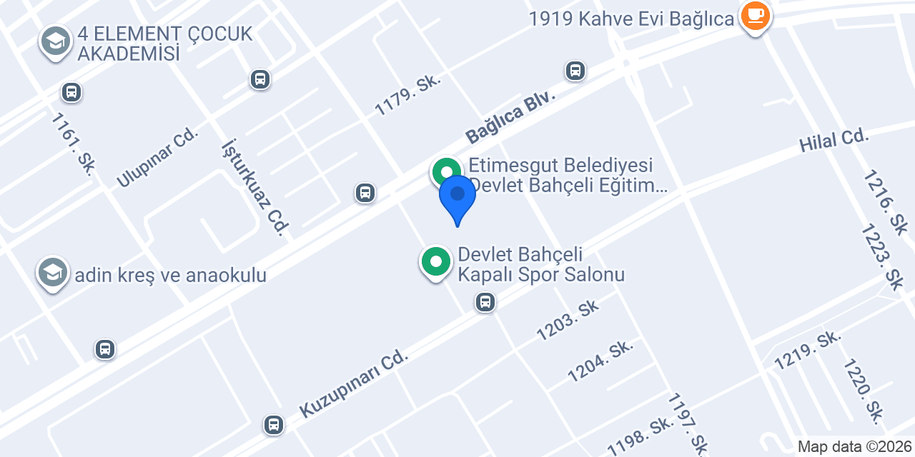 Etimesgut Bağlıca İlçe Halk Kütüphanesi konumu