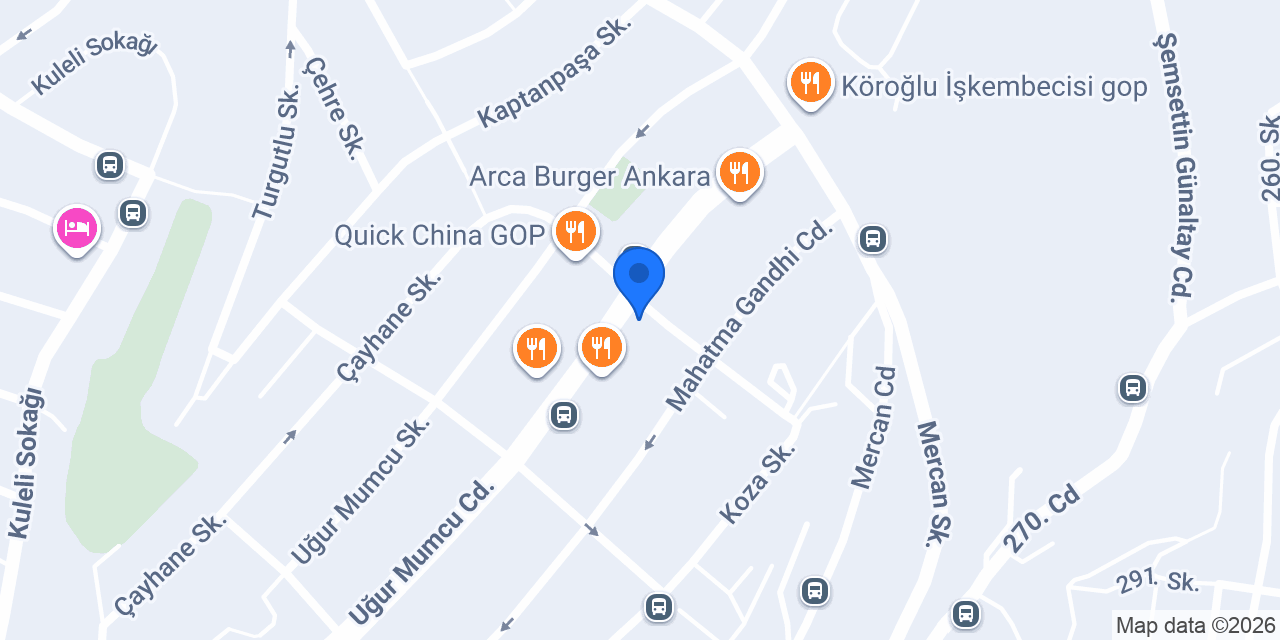 Ankara 38. Noterliği konumu