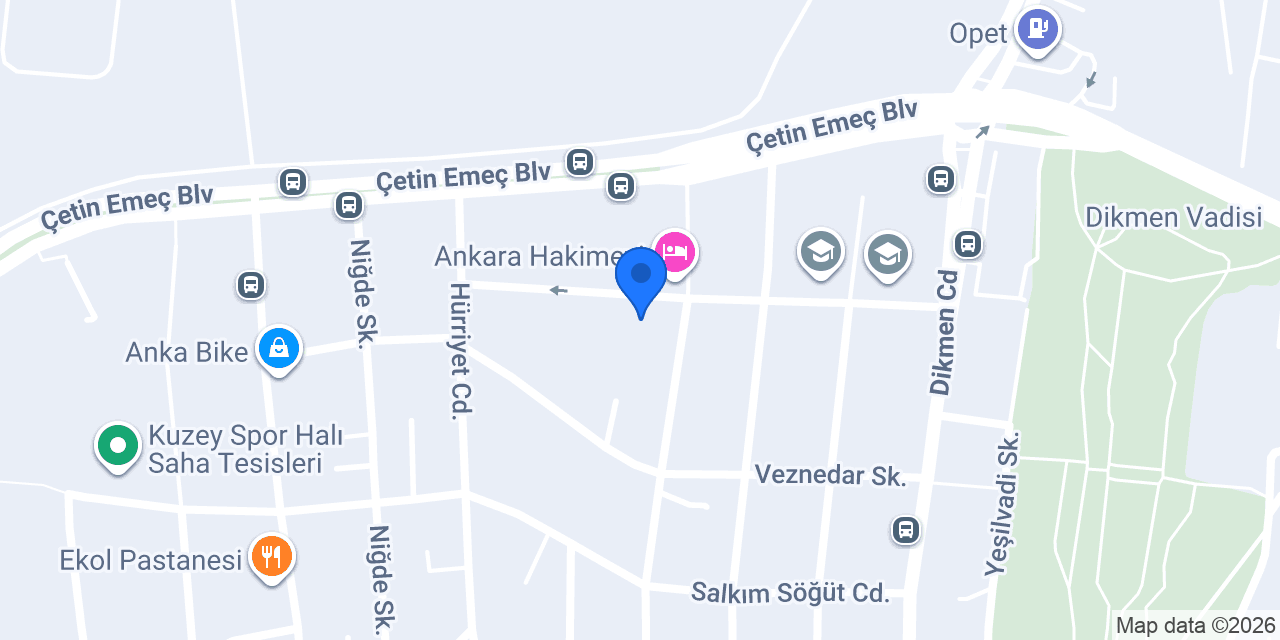 Deniz Market konumu
