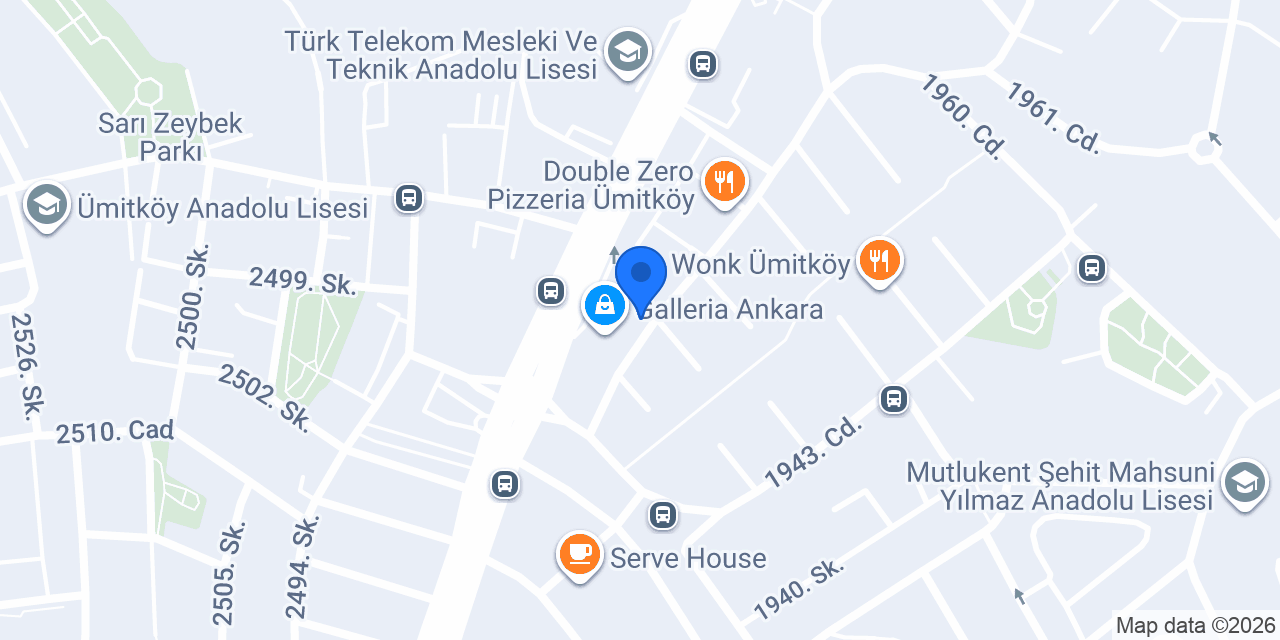 Pizza Locale konumu