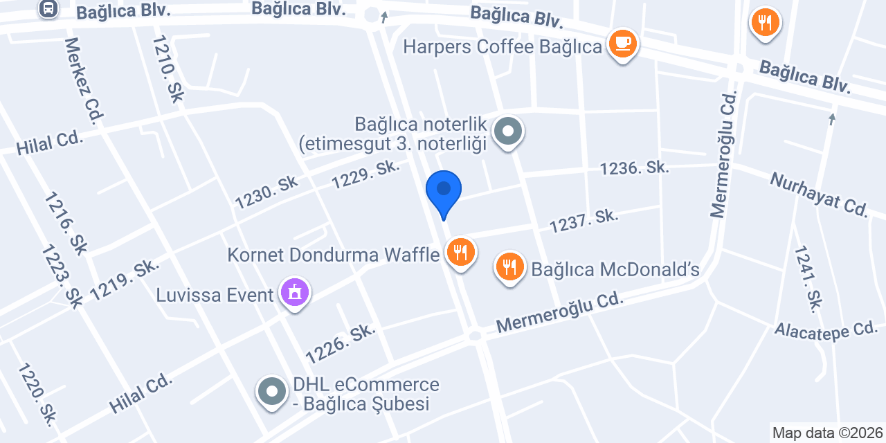 Keleş Hukuk Bürosu konumu