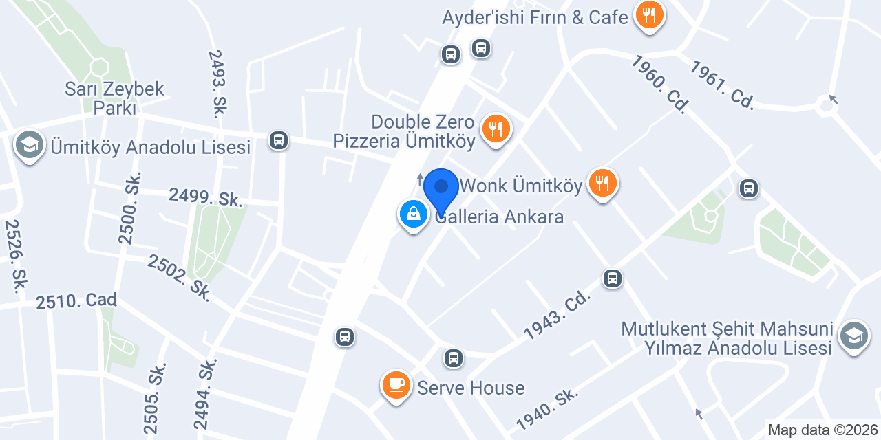 Cleopatra INK Tattoo & Piercing Çayyolu Studio konumu