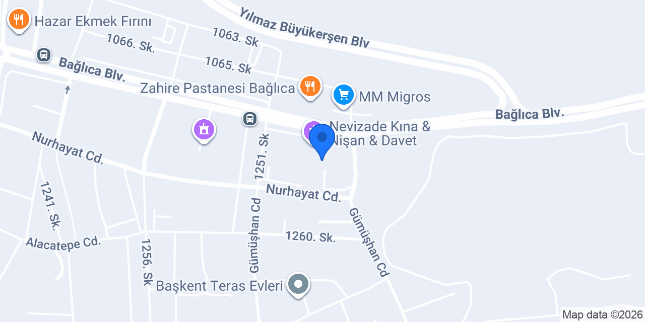 Başkent Akademi Cimnastik Bağlıca konumu