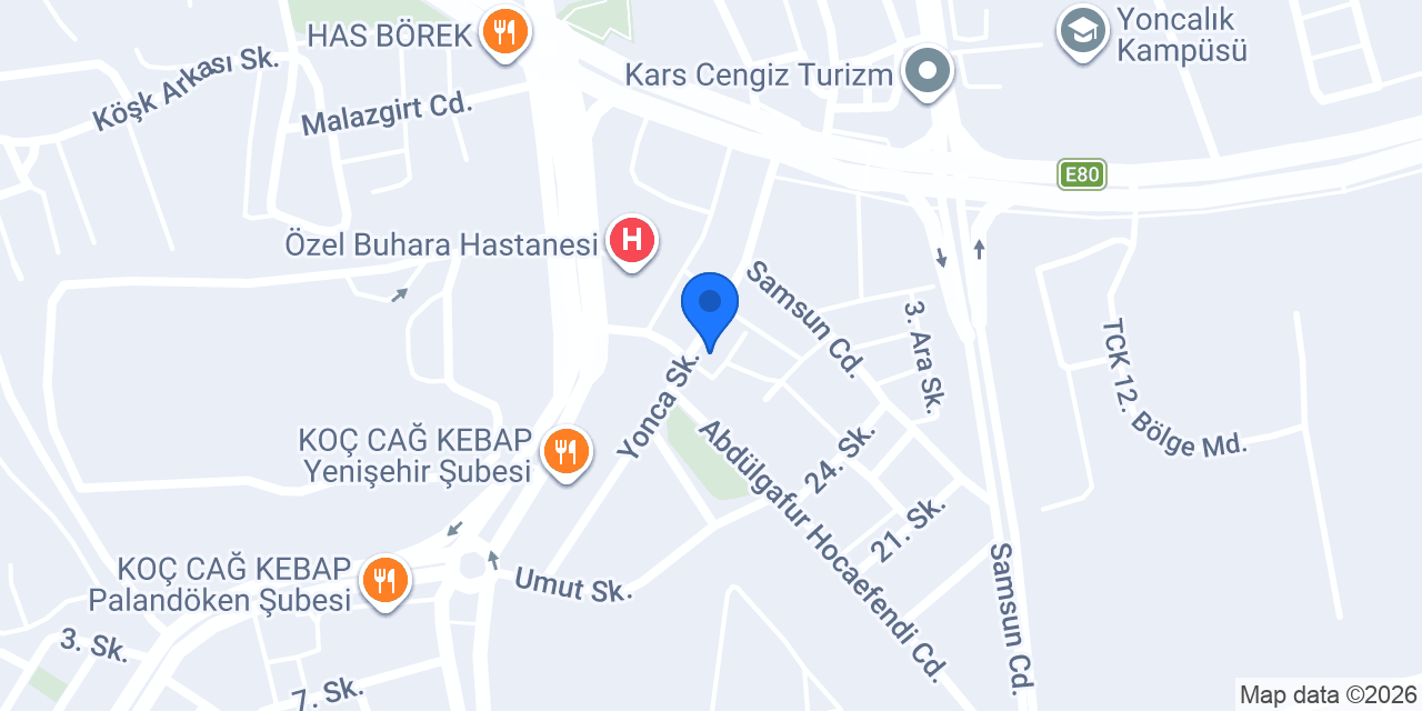 OPTİKENT~Optik “Kentin-Gözlükçüsü” konumu