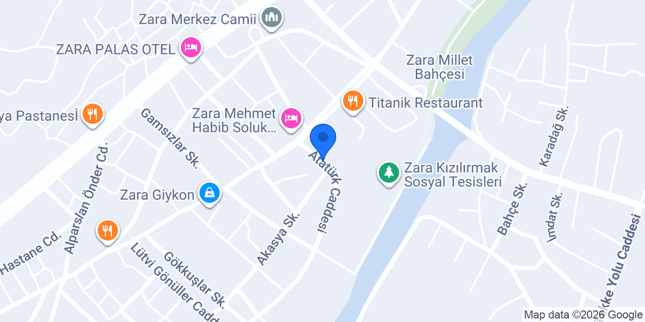 Yılmaz Spot Zara konumu