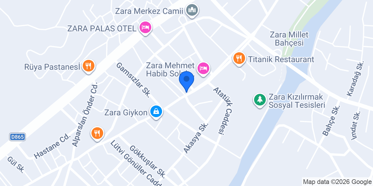 Zara Oses çiğköfte konumu