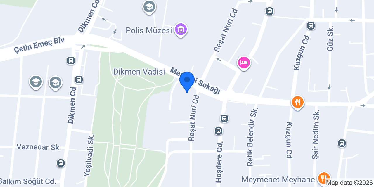 Vadi Veteriner Kliniği konumu