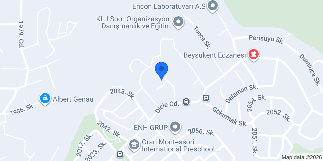 Kılıç Çaylı & Partners Hukuk Ofisi konumu