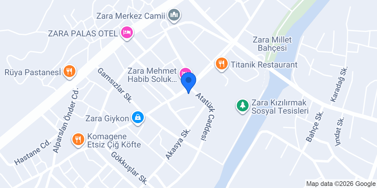 Zara Hediyem Çiçek & Organizasyon konumu