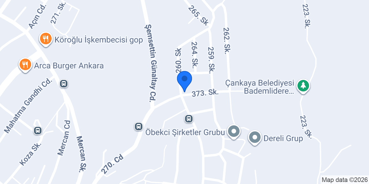 Ankara Hayatı konumu