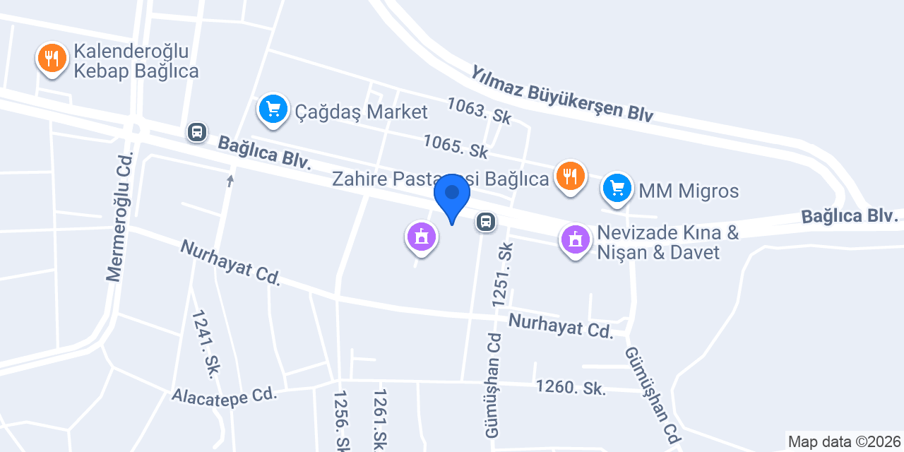 COSMETİC GARAGE konumu