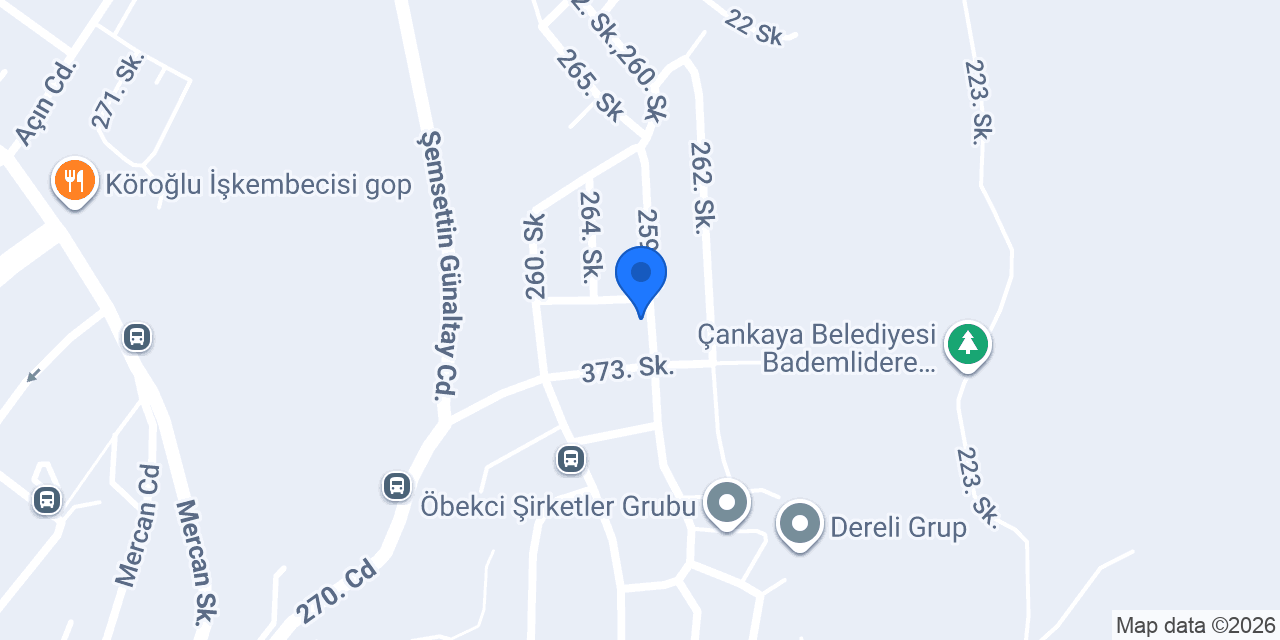 Golio Kuru Temizleme konumu