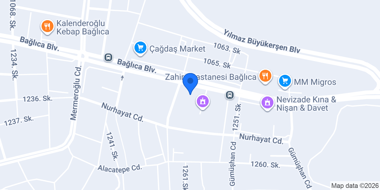 Cadı'nın Evi Bağlıca konumu