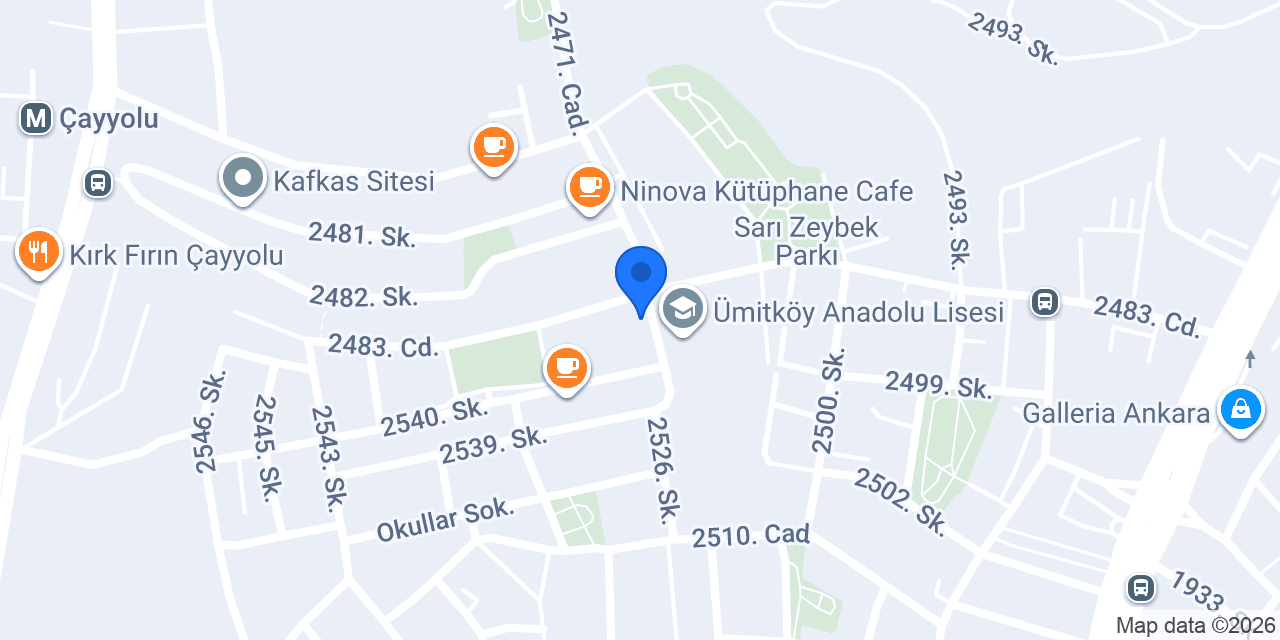 SPP42 Yazılım Geliştirme ve Danışmanlık konumu