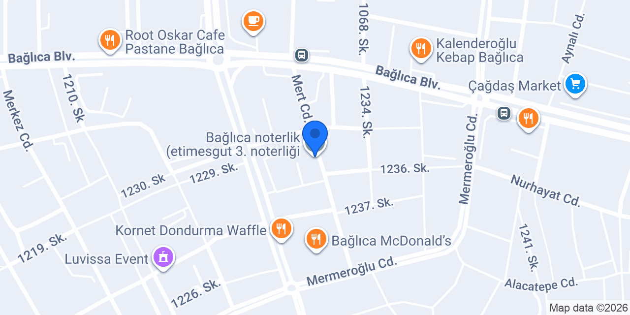 Bağlıca noterlik (etimesgut 3. noterliği konumu