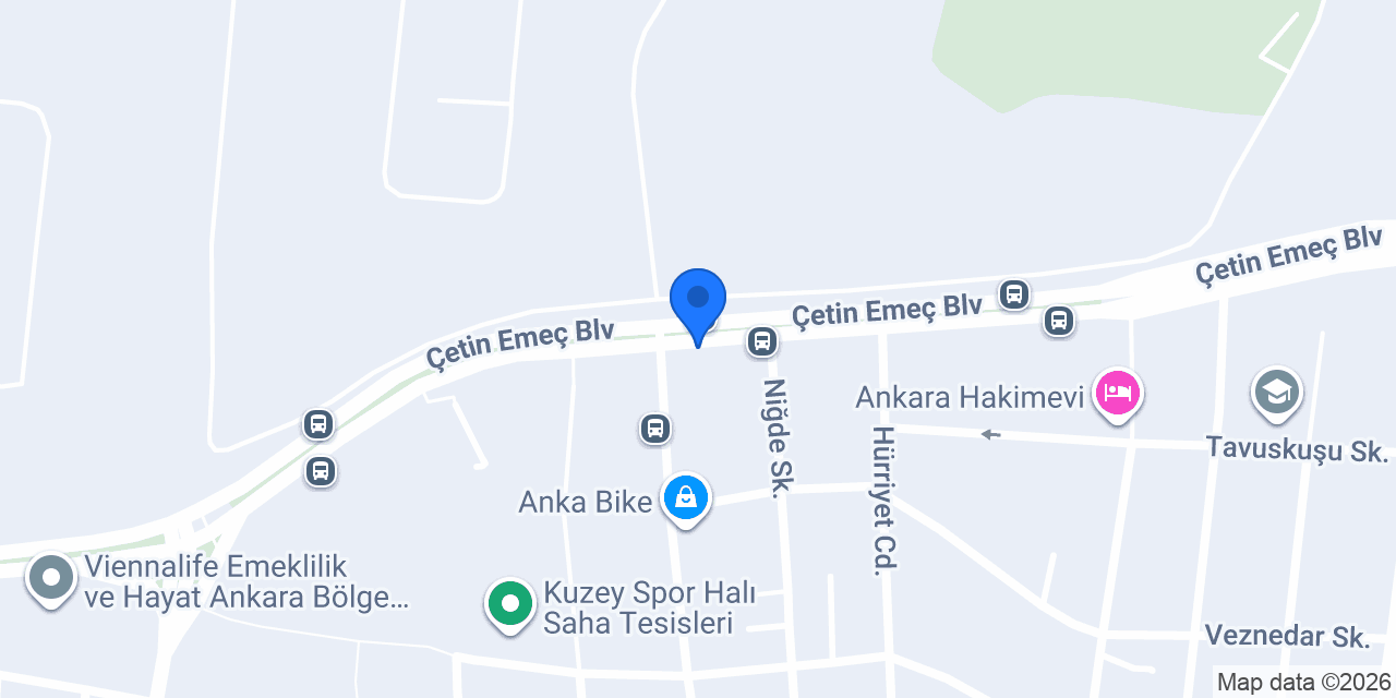 Çiçek Bahçem konumu