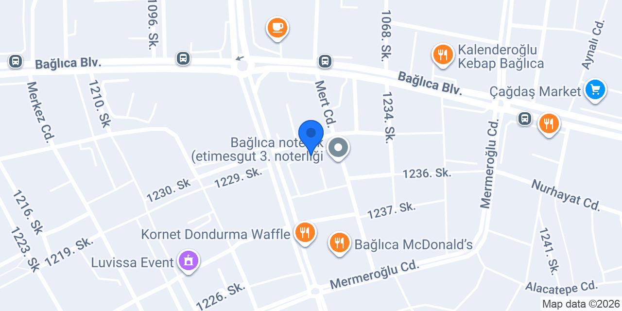 Bağlıca Nehir Eczanesi konumu