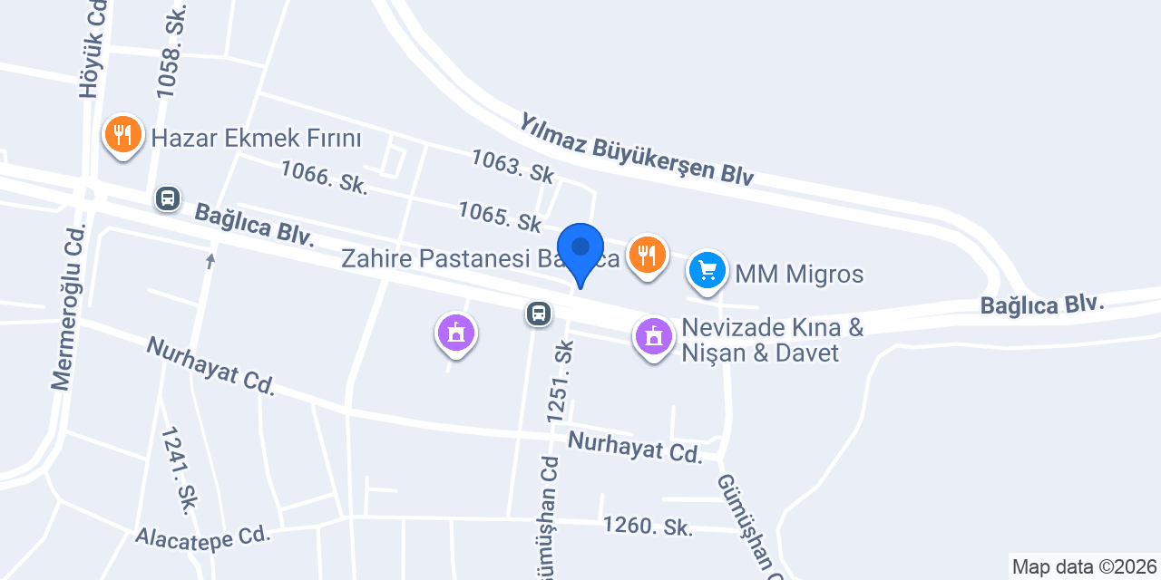 Bayram Usta Çiğköfte konumu