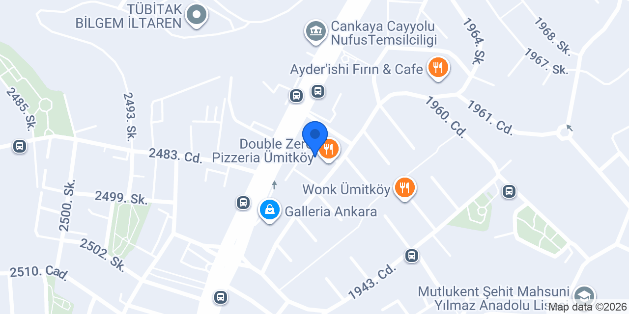 Çayyolu Pet Grooming konumu