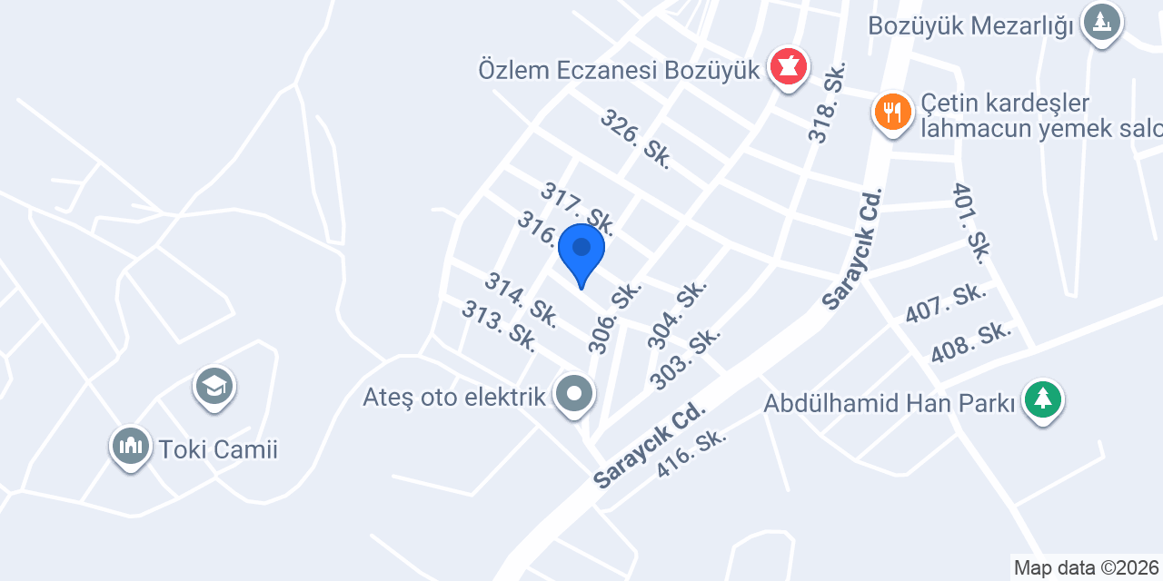 Bozuyük Tur konumu