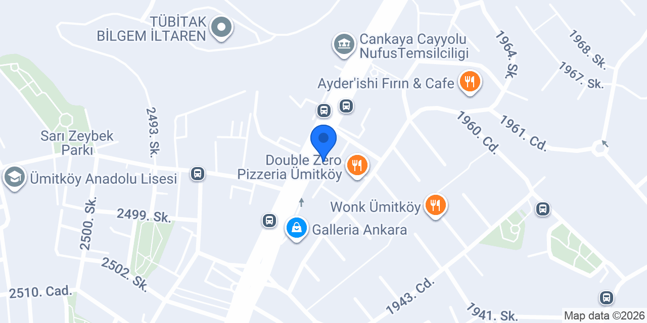 Ankara KEBAP ÜMİTKÖY konumu