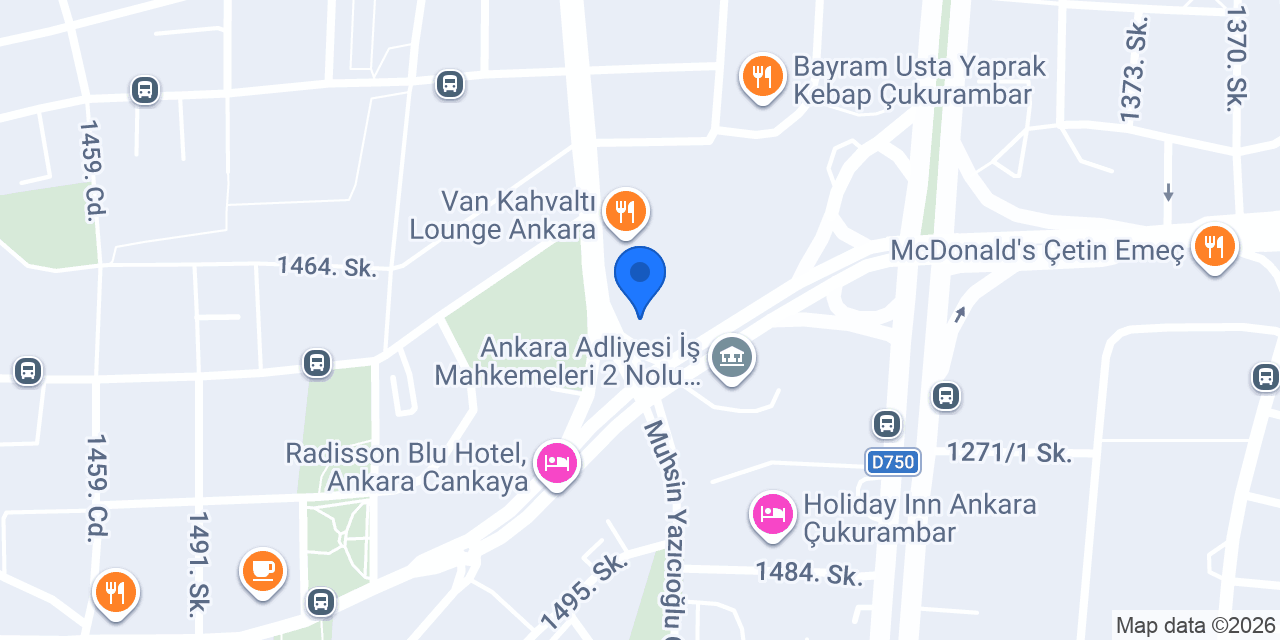 Akıllı Depo - Self Storage Çukurambar konumu