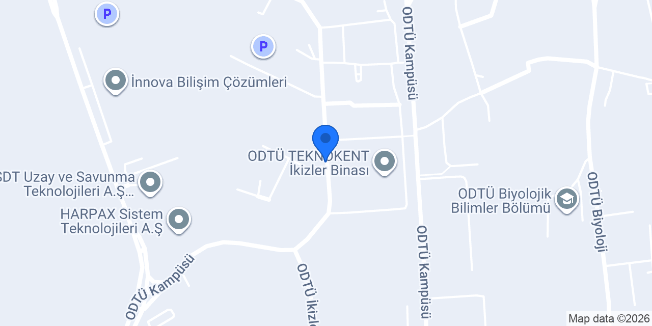 MilSOFT Yazılım Teknolojileri A.Ş. konumu