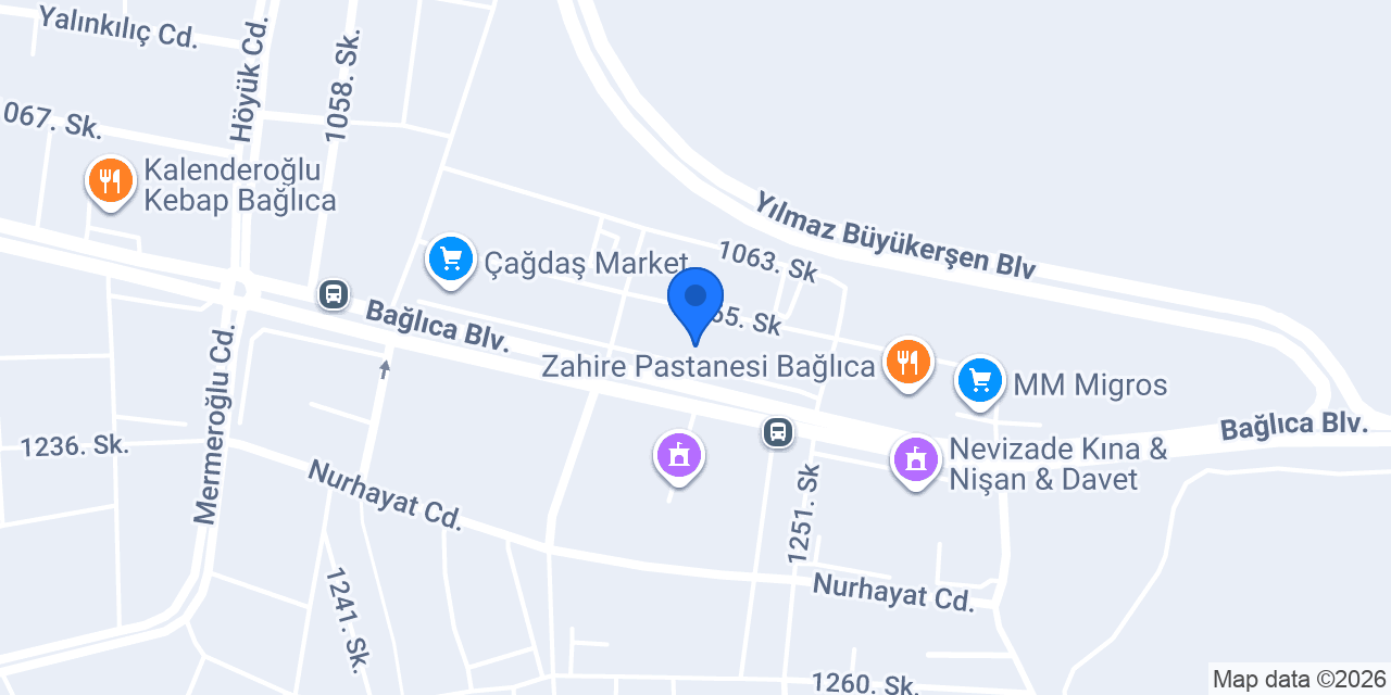 Bağlıca Korkmazlar Hırdavat Yapı Market konumu
