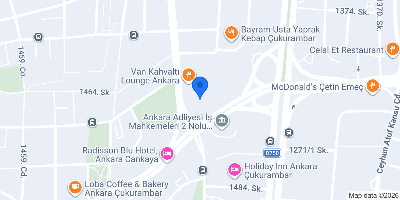 Ankara Vergi Mahkemeleri konumu
