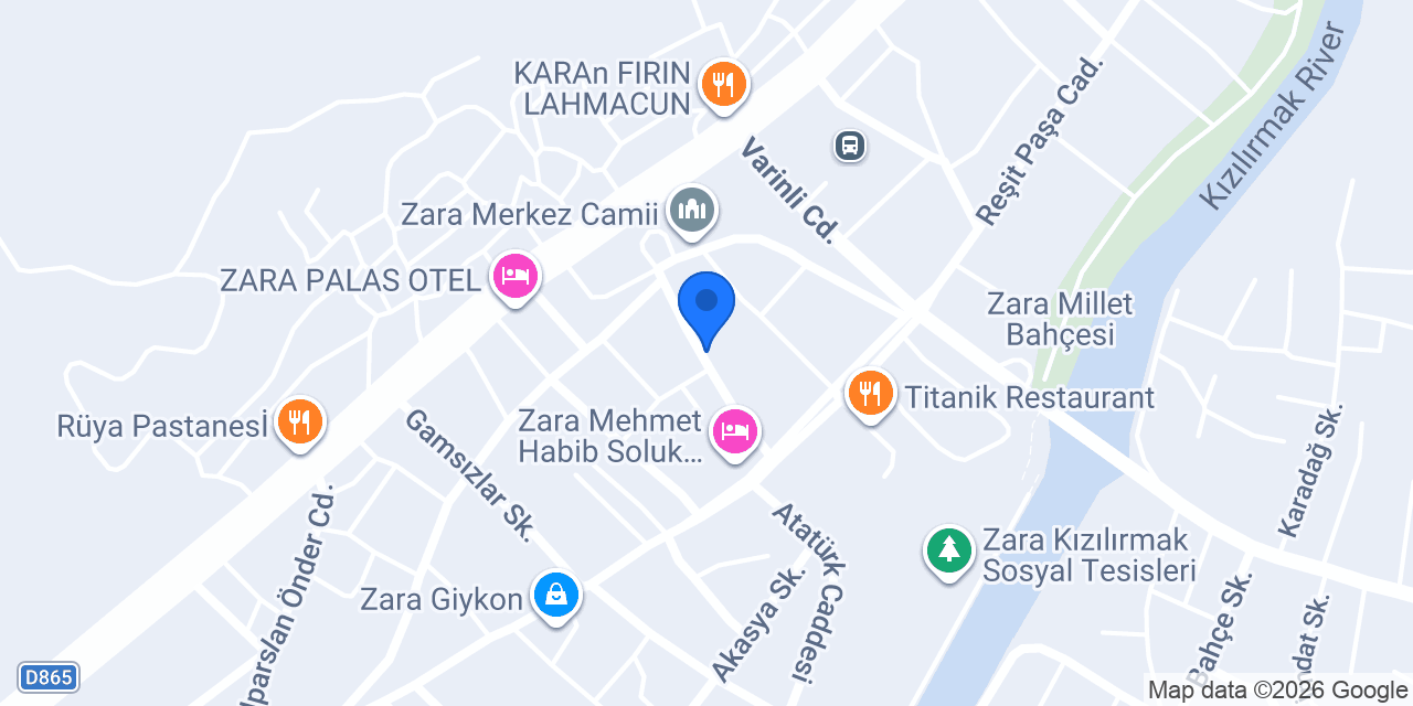 Fidan zarada konumu