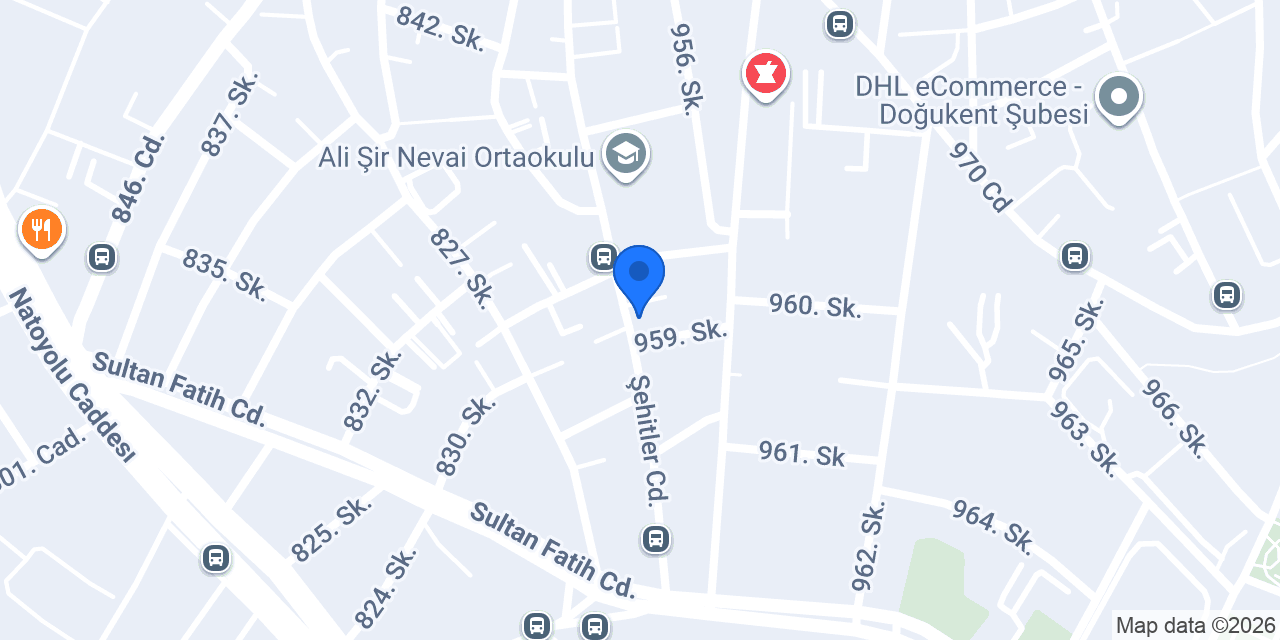 Sevgi Petshop konumu