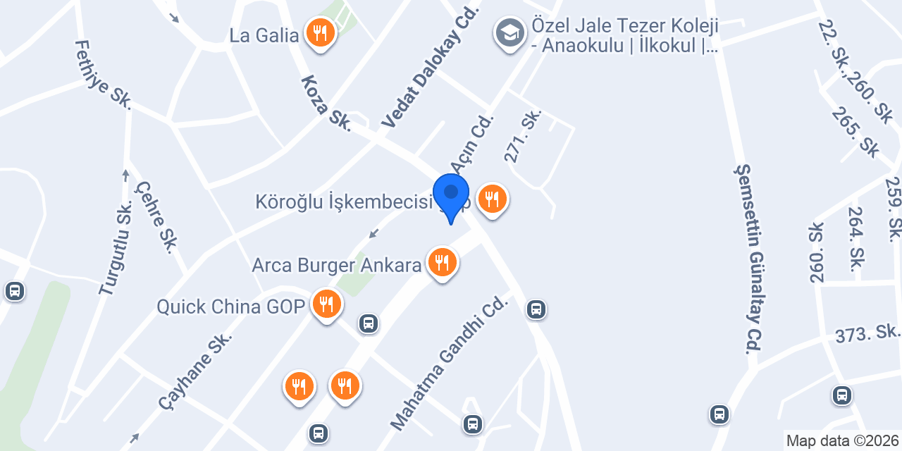 Venüs Eczanesi konumu