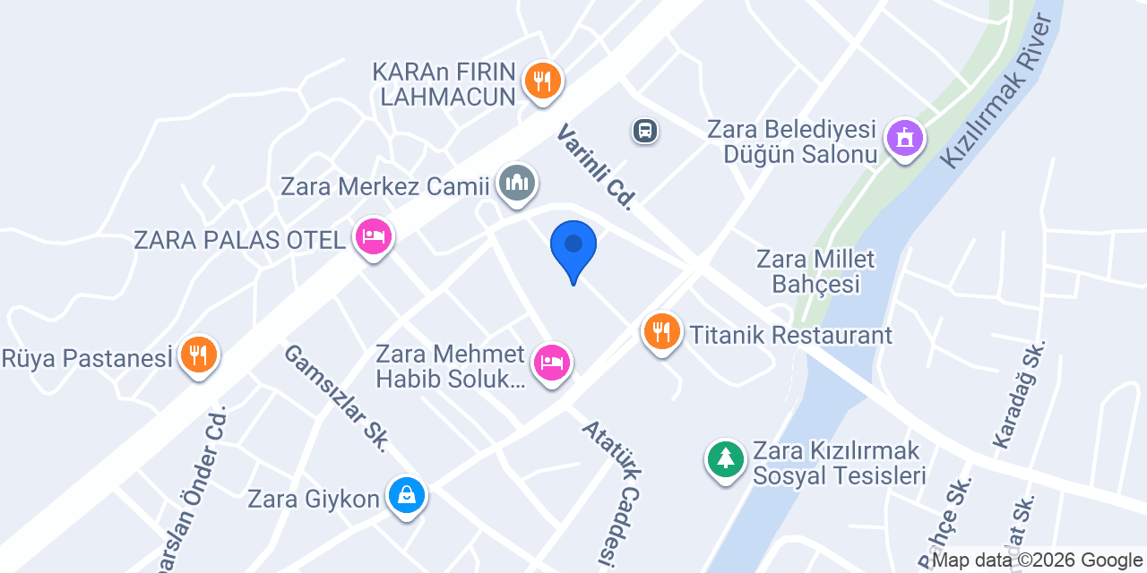 ZARA’han konumu