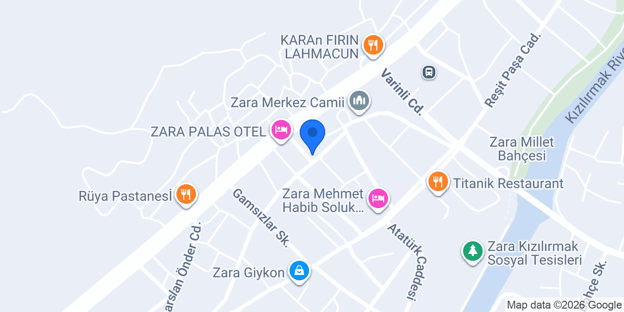 Polat Cafe konumu