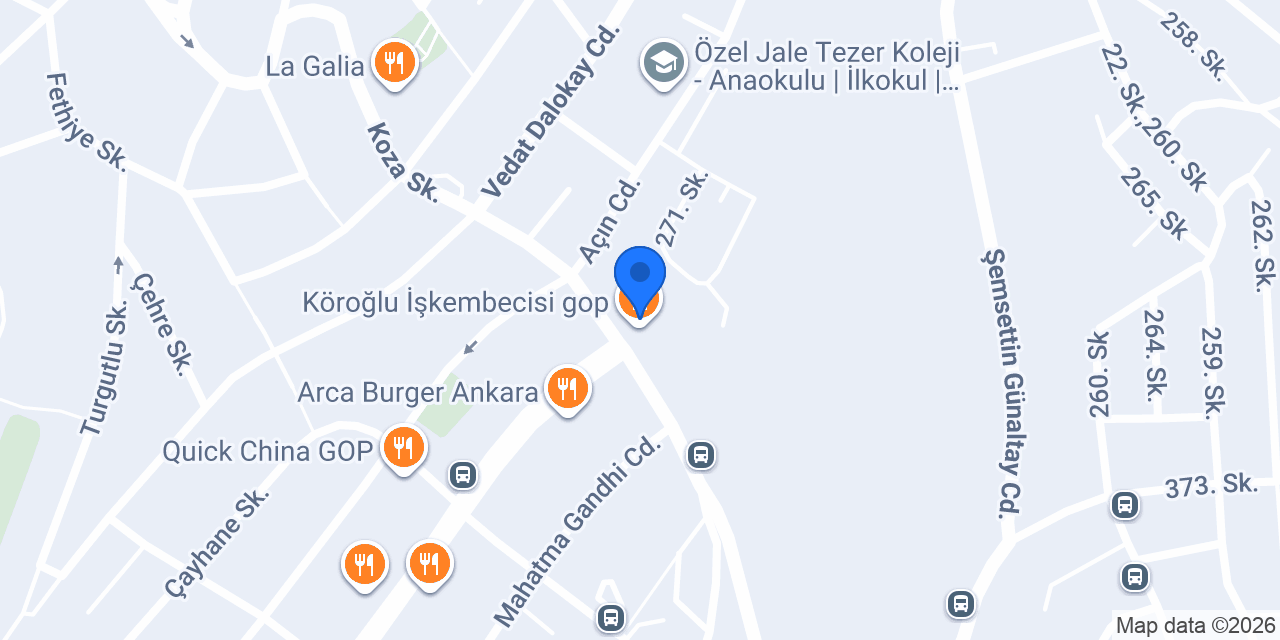 Aslankoç Hukuk Bürosu konumu