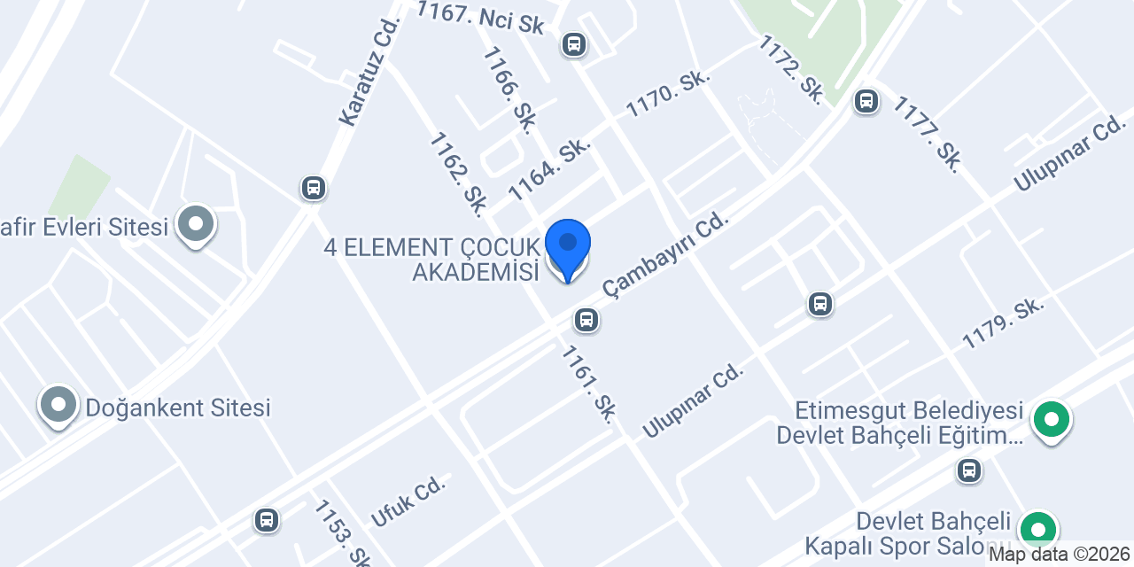 4 ELEMENT ÇOCUK AKADEMİSİ konumu