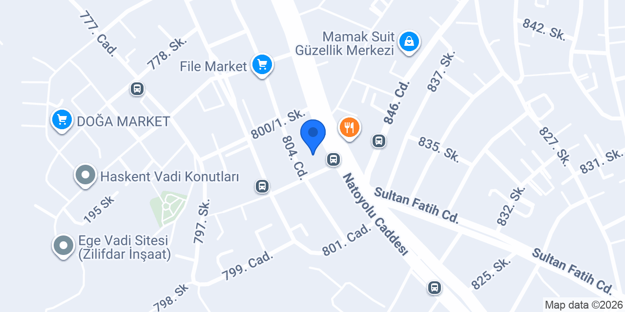 Meşhur Döner konumu