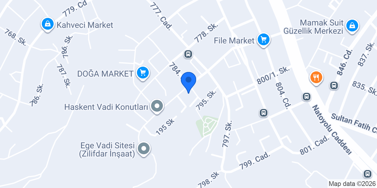 Özel Hitit Anaokulu konumu